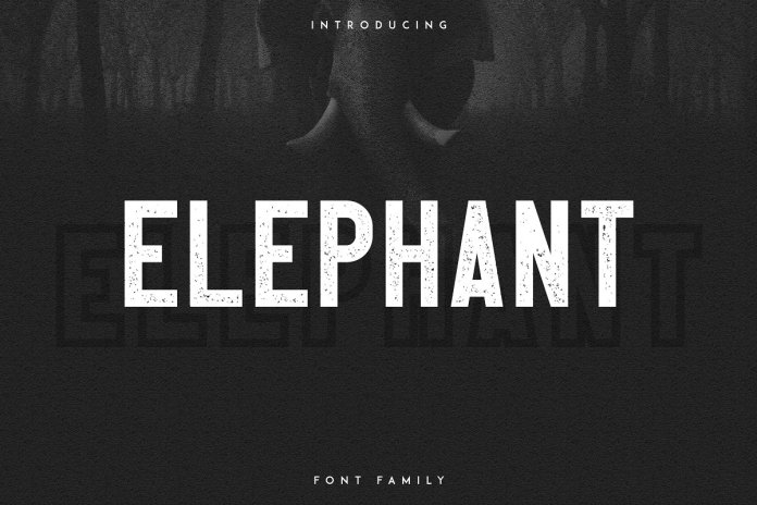 Elephant skrifttype