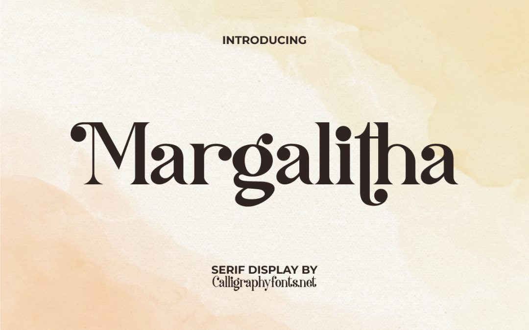 Margalitha Serif skrifttype
