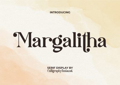 Margalitha Serif skrifttype