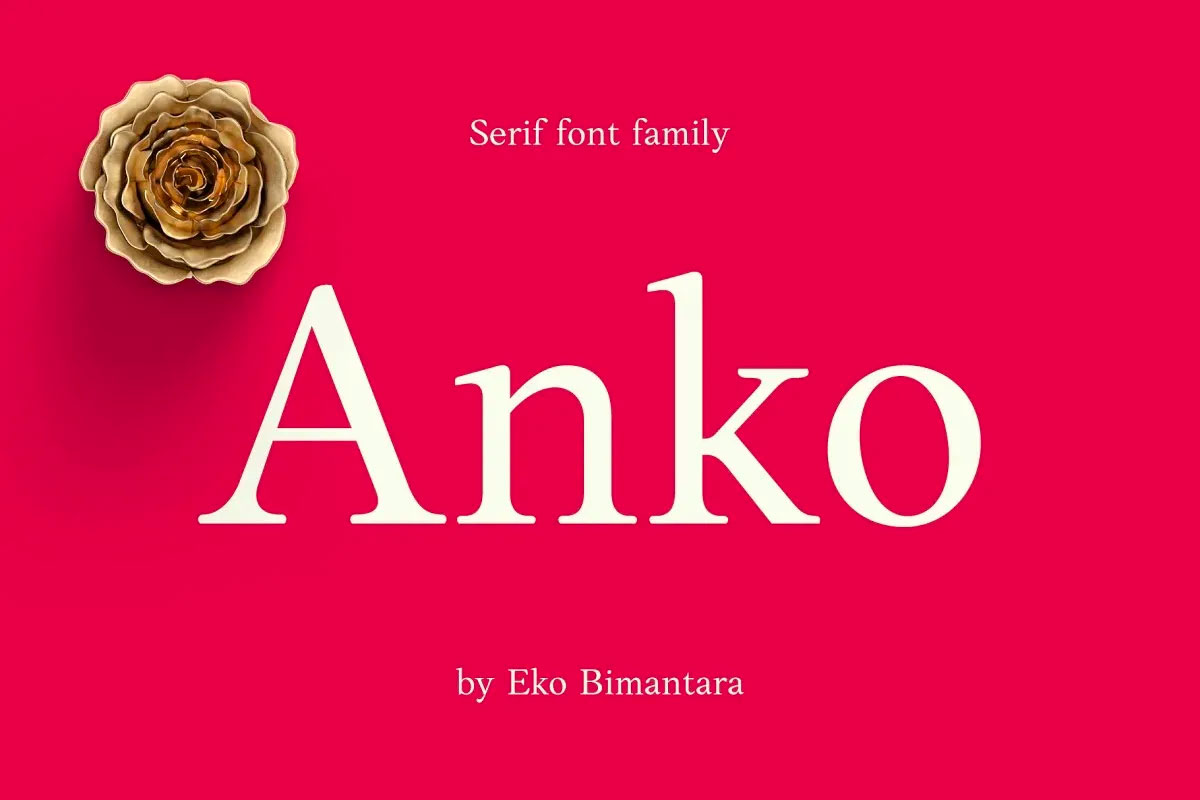 Anko skrifttype