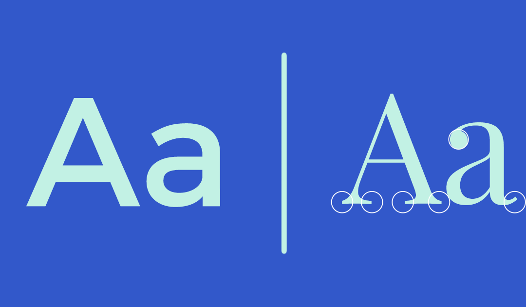 Hvad er forskellen mellem serif- og sans serif-skrifttyper?