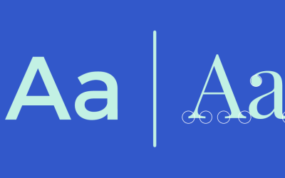 Hvad er forskellen mellem serif- og sans serif-skrifttyper?